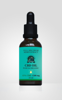 CBD - Konope bratia CBD Oil 15% esenciálny olej konopný olej