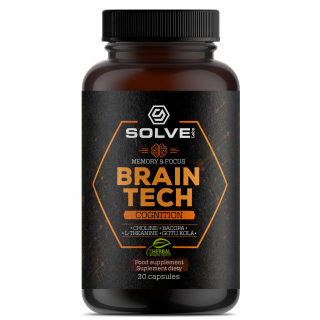 Brain Tech 30 nootropická KONCENTRÁCIA PAMÄTI