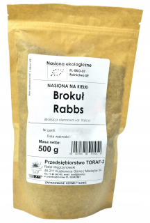Brokolica BIO Organické semená pre klíčky 500g