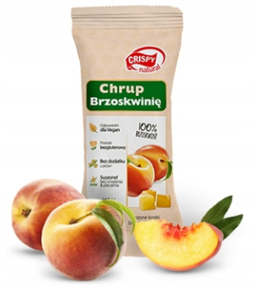 Peach Chips 12g chrumkavé prírodné 16ks.