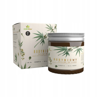 CBD - Spustenie pripojenie peeling CBD BODY 200ml ECO