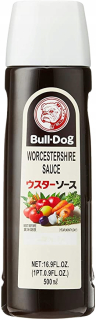 Japonska kuchyňa - Bull-Dog originálna JAPONSKÁ omáčka Worcester, 500 ml