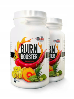Spaľovač tuku - BurnBooster chudnutie Fat Burner 2 x 60 !!