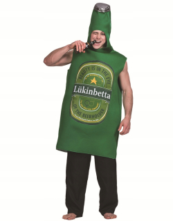 Halloween - Cosplay fľaša piva vtipných kostýmov