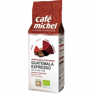 Zelená káva - CAFE MICHEL Káva, mleté espresso Guatemala (250 g)