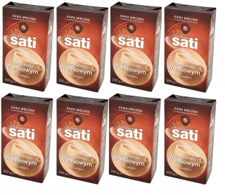 Káva mletá -  Cafe Sati Vanilla Coffee Mielona Arabica 250g 2kg