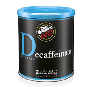 Káva bez kofeínu -  CAFFE VERGNANO DECAFFEINATO káva bez kofeínu 250g