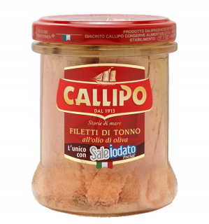 CALIPO FILETTI DI TONNO TONNA TUNOVÝCHLE 170G