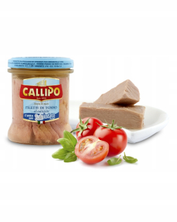Callipo - tuniakové filé vo vlastnej omáčke 170g
