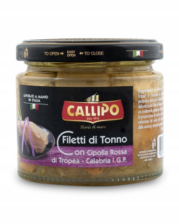 Callipo - tuniakové filé s cibuľou v Oliwa 200g
