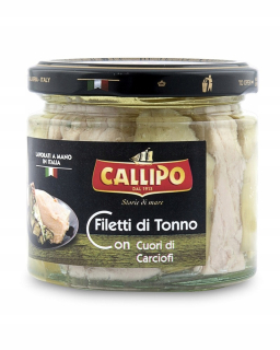 CALLIPO - Filety z tuniaka s artičokmi 200g