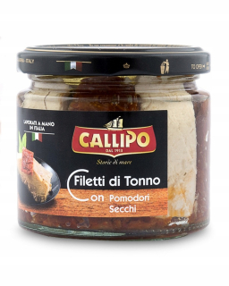 CALLIPO - filety zo sušeného tuniaka. paradajka. 200 g