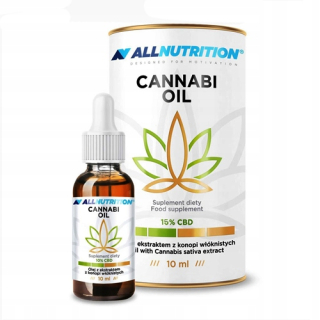 CBD - CANNABI olej 15% ALLNUTRITION OLEJ 10 ML