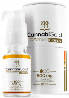 CBD - KONOPNÝ CLASSIC 12ML 500MG CBD KONOPNÝ OLEJ
