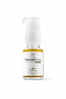 CBD - CANNABIGOLD vláknitá Hemp Oil 1000 mg CBD