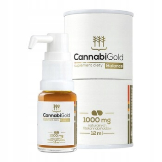 CBD - Cannabigold Select 1000 mg CBD konopný olej