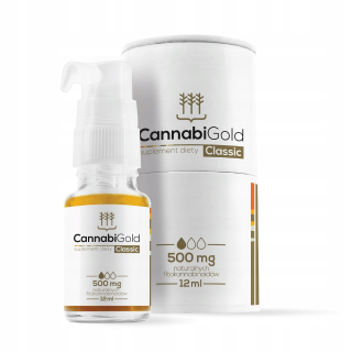 Kanabigold Smart 12 ml OLEJEK CBD 500mg