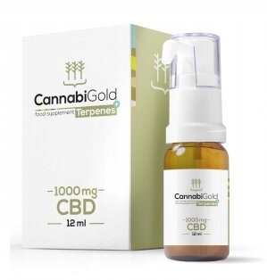 CBD - Cannabigold + terpény CBD 1000mg s Terpenes!