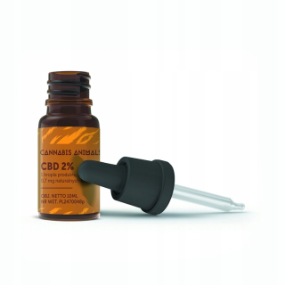 CBD - CANNABIS ANIMALS CBD olej 2% pre zvieratá 10ml