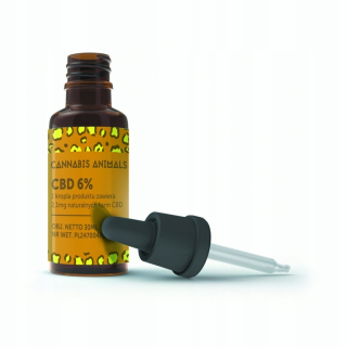 CBD - KANTABIS Zvieratá pre zvieratá 30ml Oil CBD 6%