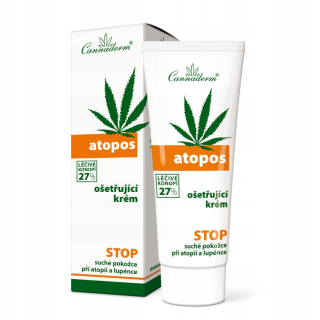 CBD - CANNADERM Atopos psoriázy AZS krém s CBD 27% 75g