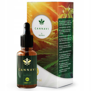 CBD - Cannavi NUTRIVI Full Spectrum CBD Oil + 5% 10ml