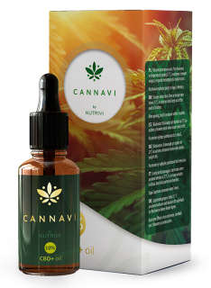 CBD - Cannavi NUTRIVI olej CBD 10% Najmodernejšie technológie