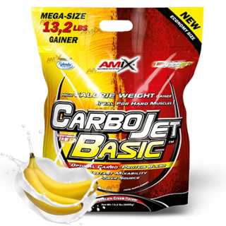Gainer - CARBO JET BASIC 6000g - KONDICIONÉR AMIX PRE MASOVÚ BANÁNU