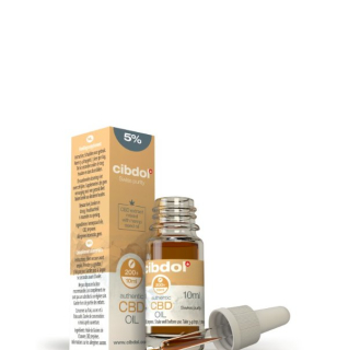 CBD - CBD CIBDOL OIL OIL 5% 10ML 500mg Original
