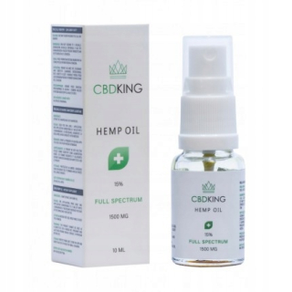 CBD - CBD Kráľ CBD Olej konopný olej 1500mg 10 ml - 15%