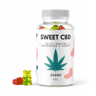 CBD - CBD SWEET CBD 250 mg s ovocnou chuťou 125g