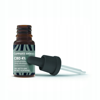 CBD - CBD pre zvieratá 4% 10 ml Cannabis Zvieratá
