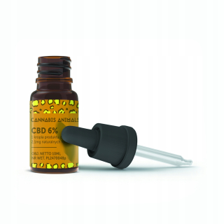 CBD - CBD pre zvieratá 6% 10 ml Cannabis Zvieratá