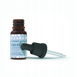 CBD - CBD pre zvieratá 8% 10 ml Cannabis Zvieratá