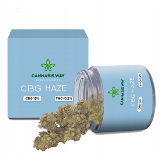 CBD - CBG Haze 16% CBG Weed Cannabis Sucho CBD Bio MED 5g