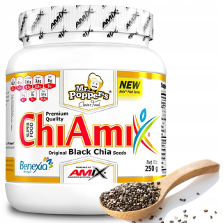 Chia Black Semená bez GMO vysokej kvality BIO ECO