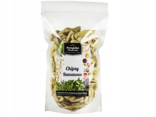Sušené ovocie - Banánové čipy 1kg banán sušené bez konzervačných látok