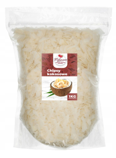 Sušené ovocie - COCONUT CHIPS 100% PRÍRODNÉ BEZ PRÍDAVNÝCH LÁTOK! 1 kg
