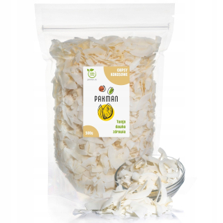 Sušené ovocie - Coconut Chips 500g - Delicious Natural Snack