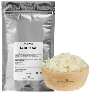 Sušené ovocie - Coconut Chips Coconut Prírodné vločky 1KG