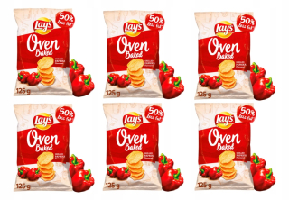 Pečené triesky leží papriky pečené 6x120g