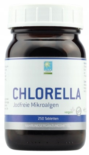 Chlorella 250 tabliet mikro povodňov životné svetlo s