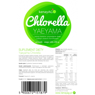 Japonský chlorella Yaeyama Kenay 200 gramov -100 dní