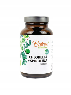 Japonska kuchyňa - Chlorella + Spirulina Bio 300 tablety 120 g (400