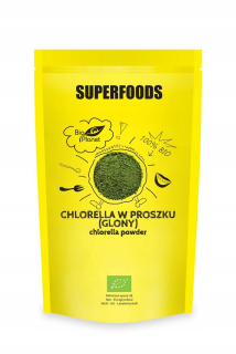Prášok chlorella (riasy) EKO 200 G - BIO Planéta