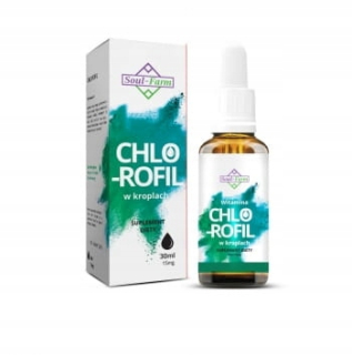 Chlorofyl v kvapkách 30 ml - farma duše