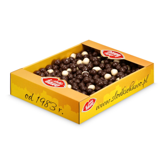 Kukuričné ostrohy v mliečnym čokoláde 600g
