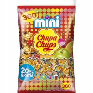 Chupa Chups Mini Lollipops XXL 4 Flavors 360ks