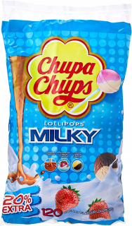 Chupa Chups Milky - Lollipops 120 ks. 1440 g