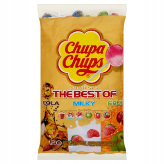 Chupa Chups to najlepšie z Cola, mliečnych, plodov - Lollipop
